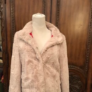 Sanctuary faux fur coat size medium